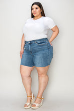 Load image into Gallery viewer, Bethany Judy Blue High Waisted Denim Shorts
