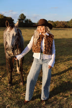 Load image into Gallery viewer, The Leopard Fur Vest
