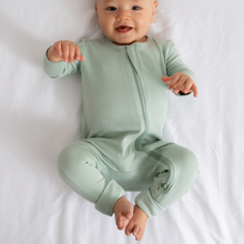 Load image into Gallery viewer, Baby Bamboo Pajamas w/ DreamCuffs®