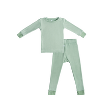 Load image into Gallery viewer, Toddler/Kids Bamboo Pajamas - Sage Green