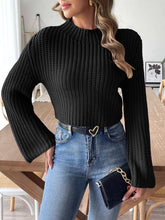 Load image into Gallery viewer, PREORDER: Timeless Warmth Mock Neck Long Sleeve Sweater