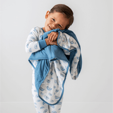Load image into Gallery viewer, Toddler/Kids Bamboo Pajamas - Blue Rainbow