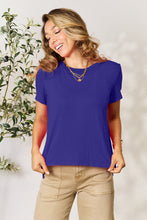 Load image into Gallery viewer, Renee Round Neck Short Sleeve T-Shirt