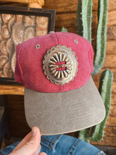 Load image into Gallery viewer, The Concho Cap - Red