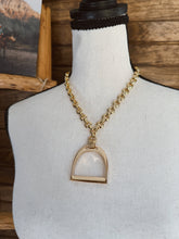 Load image into Gallery viewer, The Stirrup Necklace - Gold