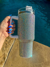 Load image into Gallery viewer, Solid Rhinestone Tumblers
