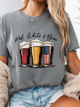 Load image into Gallery viewer, Red White And Brew Graphic