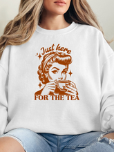 Load image into Gallery viewer, Here For The Tea Graphic