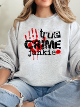 Load image into Gallery viewer, True Crime Junkie Graphic