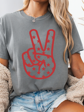 Load image into Gallery viewer, Star Peace Sign Graphic Tee