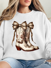 Load image into Gallery viewer, Dusty Boots Collection Beige Graphic