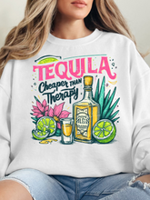 Load image into Gallery viewer, Tequila Cheaper Than Therapy Graphic