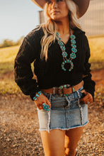 Load image into Gallery viewer, The Cable Knit Sweater - Black