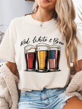 Load image into Gallery viewer, Red White And Brew Graphic