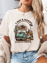 Load image into Gallery viewer, Heart Like A Truck Graphic