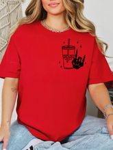Load image into Gallery viewer, Fueled By Iced Coffee Graphic (Front &amp; Back)