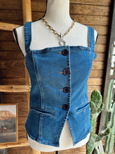 Load image into Gallery viewer, The Lenny Denim Top