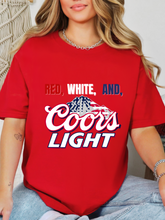 Load image into Gallery viewer, Red White And Coors Light Graphic