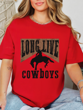 Load image into Gallery viewer, Long Live Cowboys Vintage Graphic