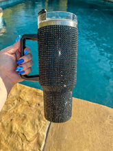Load image into Gallery viewer, Solid Rhinestone Tumblers