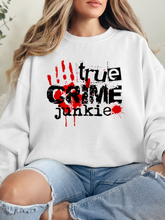 Load image into Gallery viewer, True Crime Junkie Graphic