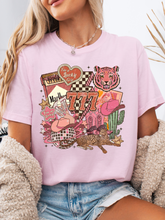 Load image into Gallery viewer, Lucky Western Cowgirl Graphic Tee