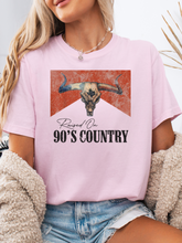 Load image into Gallery viewer, Raised On 90's Country Graphic