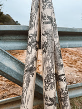 Load image into Gallery viewer, The Cowboy Christmas Wrapping Paper - black