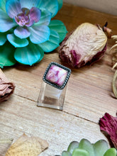 Load image into Gallery viewer, ring mj square purple
