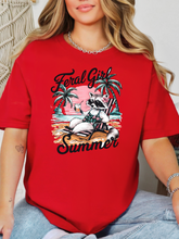 Load image into Gallery viewer, Feral Girl Summer Graphic