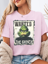 Load image into Gallery viewer, Holiday Mischief Graphic - Grinch Wanted