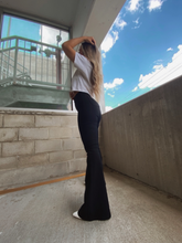 Load image into Gallery viewer, Fiona High Waisted Bell Bottom Flare Jeans - Black