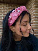 Load image into Gallery viewer, Starry Cowgirl Charmed Knotted Headband