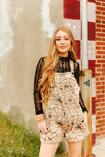 Load image into Gallery viewer, The Gingham Cowboy Romper