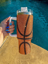 Load image into Gallery viewer, Sports Rhinestone Tumblers