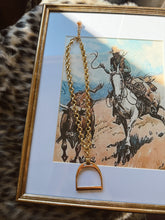 Load image into Gallery viewer, The Stirrup Necklace - Gold