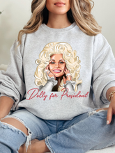 Load image into Gallery viewer, Dolly For President Graphic