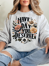 Load image into Gallery viewer, Day You Deserve Floral Graphic