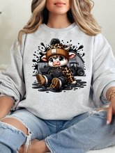 Load image into Gallery viewer, Work Hard, Moo Hard Graphic