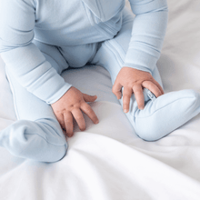Load image into Gallery viewer, Baby Bamboo Pajamas w/ DreamCuffs®