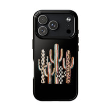 Load image into Gallery viewer, Boho Cactus Trio Phone Case | Tough Phone Case