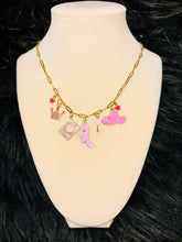 Load image into Gallery viewer, Charm Necklaces- Charmingly You