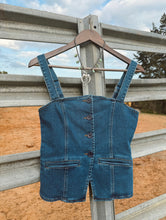 Load image into Gallery viewer, The Lenny Denim Top