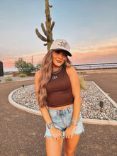 Load image into Gallery viewer, The Horseshoe Embroidered Tank - best seller