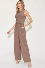 Load image into Gallery viewer, It Takes Two to Tango Tank and Wide Leg Pants Set