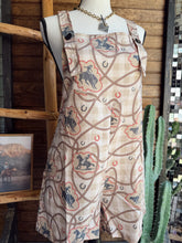 Load image into Gallery viewer, The Gingham Cowboy Romper
