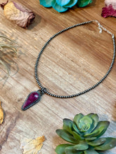 Load image into Gallery viewer, ***FREE Sterling Silver Pearl Necklace + MJ Purple Spiny Oyster Pendant