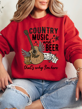 Load image into Gallery viewer, Country Music And Beer Graphic