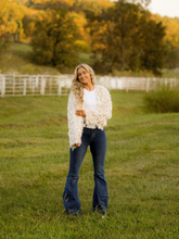 Load image into Gallery viewer, Fiona High Waisted Bell Bottom Flare Jeans - Medium Wash Denim