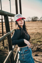 Load image into Gallery viewer, Whiskey Bent Hell Bound Trucker Hat
